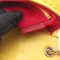 Sweet Charity Scarabe Spike Yellow Leather スイート チャリティー スカラベ スパイク イエロー レザー