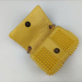 Sweet Charity Scarabe Spike Yellow Leather スイート チャリティー スカラベ スパイク イエロー レザー