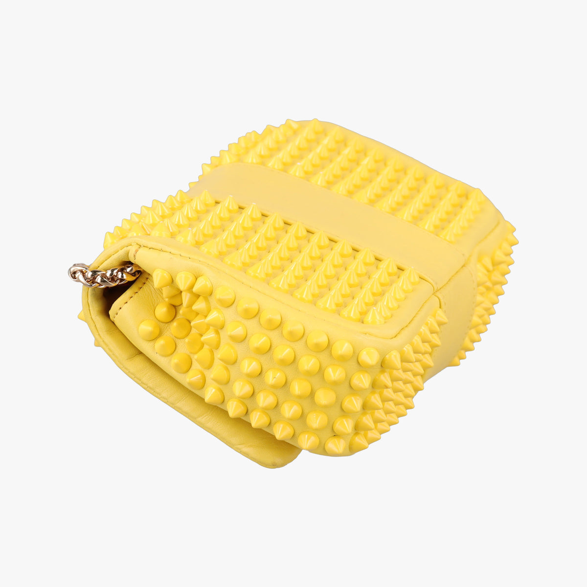 Sweet Charity Scarabe Spike Yellow Leather スイート チャリティー スカラベ スパイク イエロー レザー