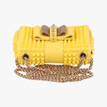 Sweet Charity Scarabe Spike Yellow Leather スイート チャリティー スカラベ スパイク イエロー レザー