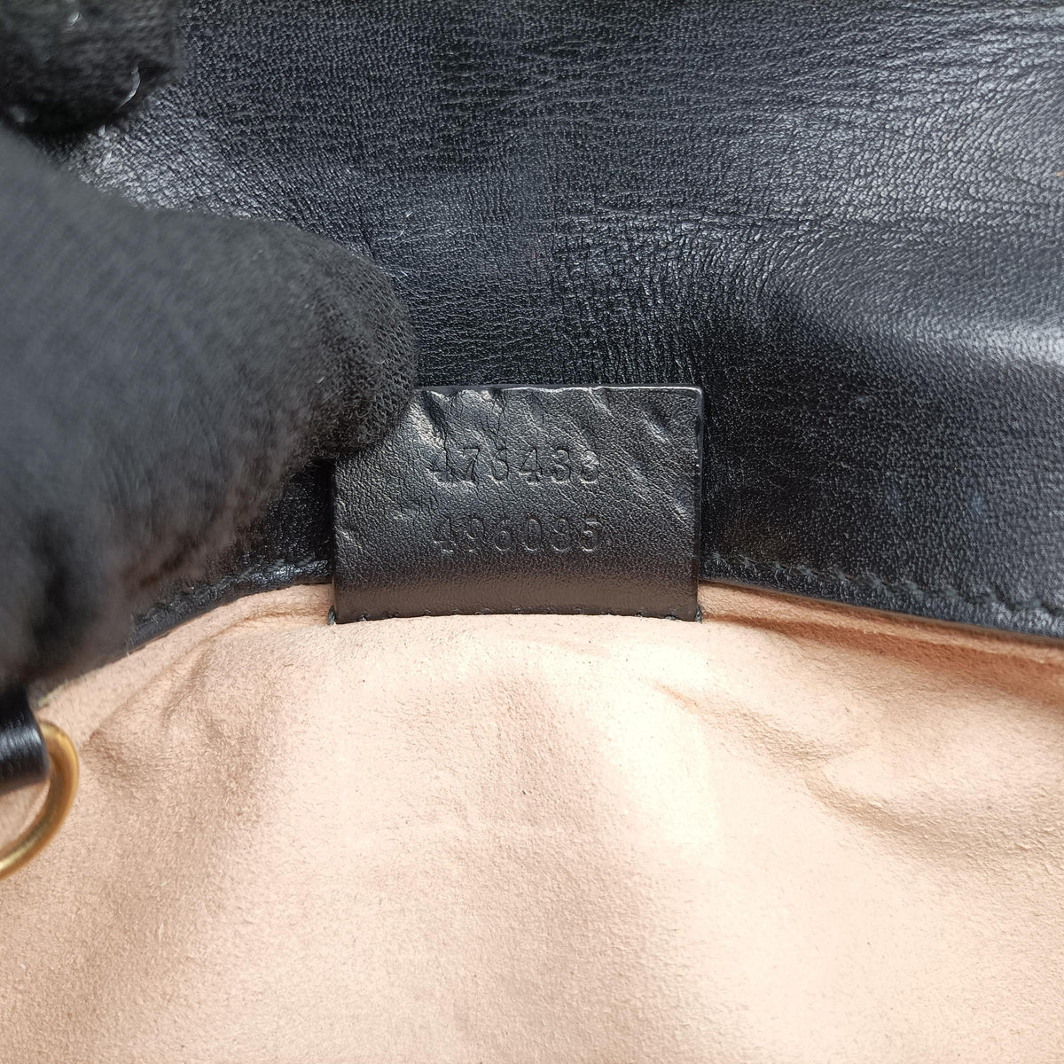 GG Marmont Black Leather 476433 GGマーモント ブラック レザー 476433