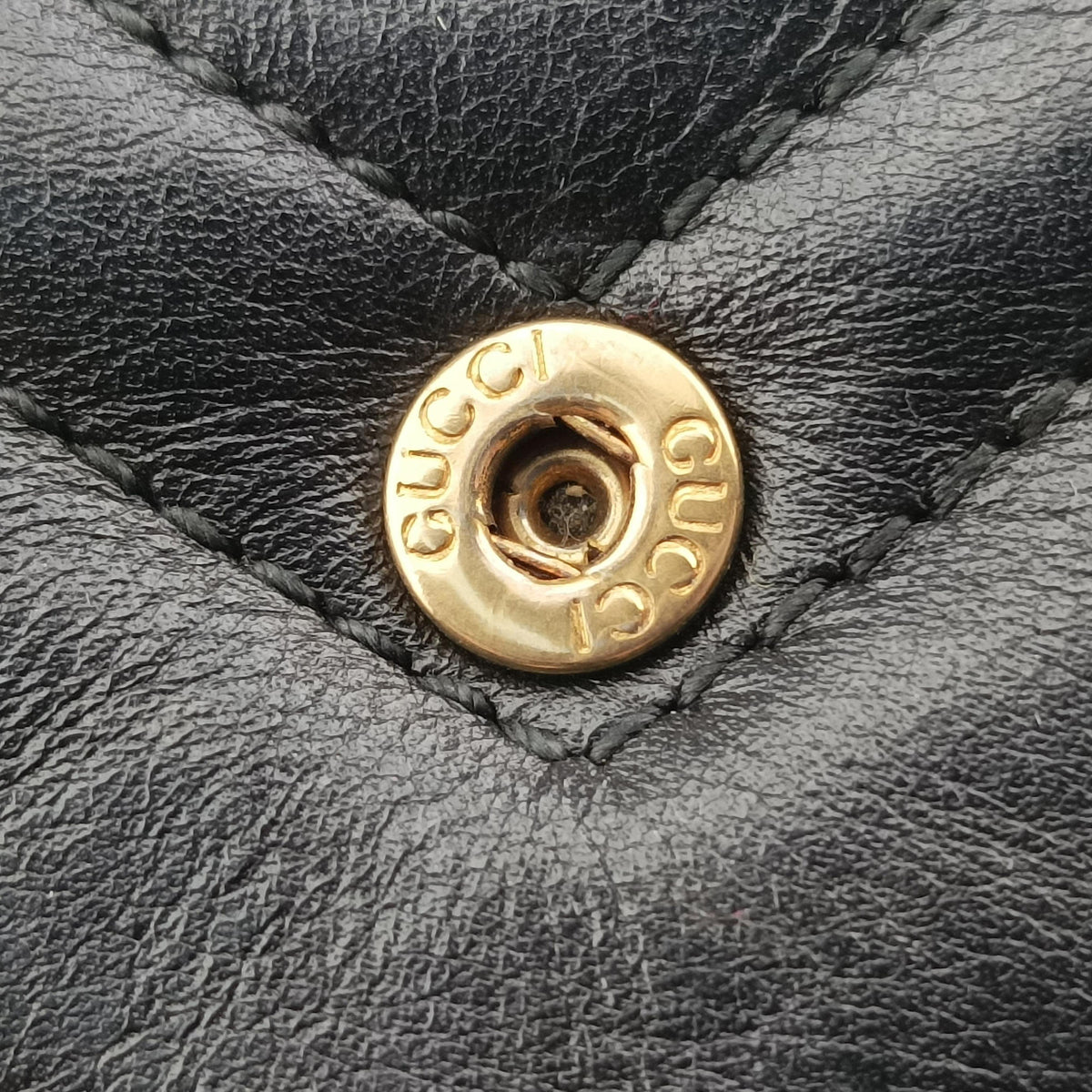 GG Marmont Black Leather 476433 GGマーモント ブラック レザー 476433