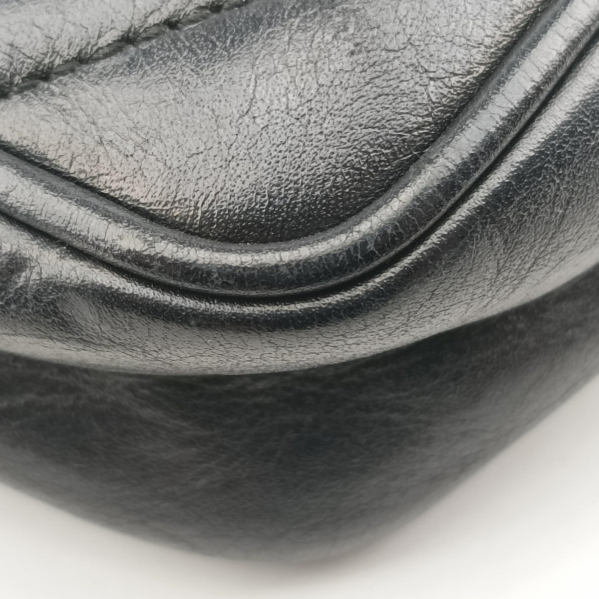 GG Marmont Black Leather 476433 GGマーモント ブラック レザー 476433