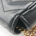 GG Marmont Black Leather 476433 GGマーモント ブラック レザー 476433