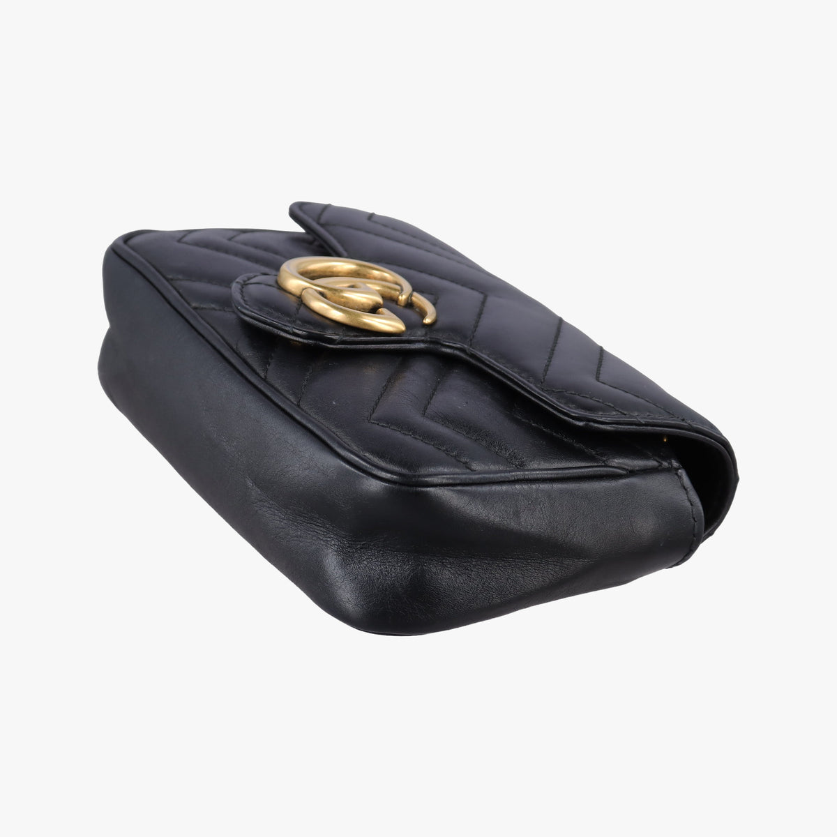 GG Marmont Black Leather 476433 GGマーモント ブラック レザー 476433