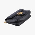 GG Marmont Black Leather 476433 GGマーモント ブラック レザー 476433