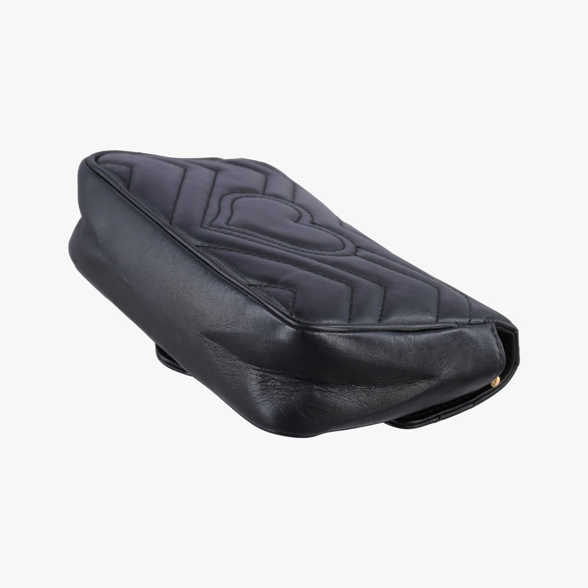 GG Marmont Black Leather 476433 GGマーモント ブラック レザー 476433