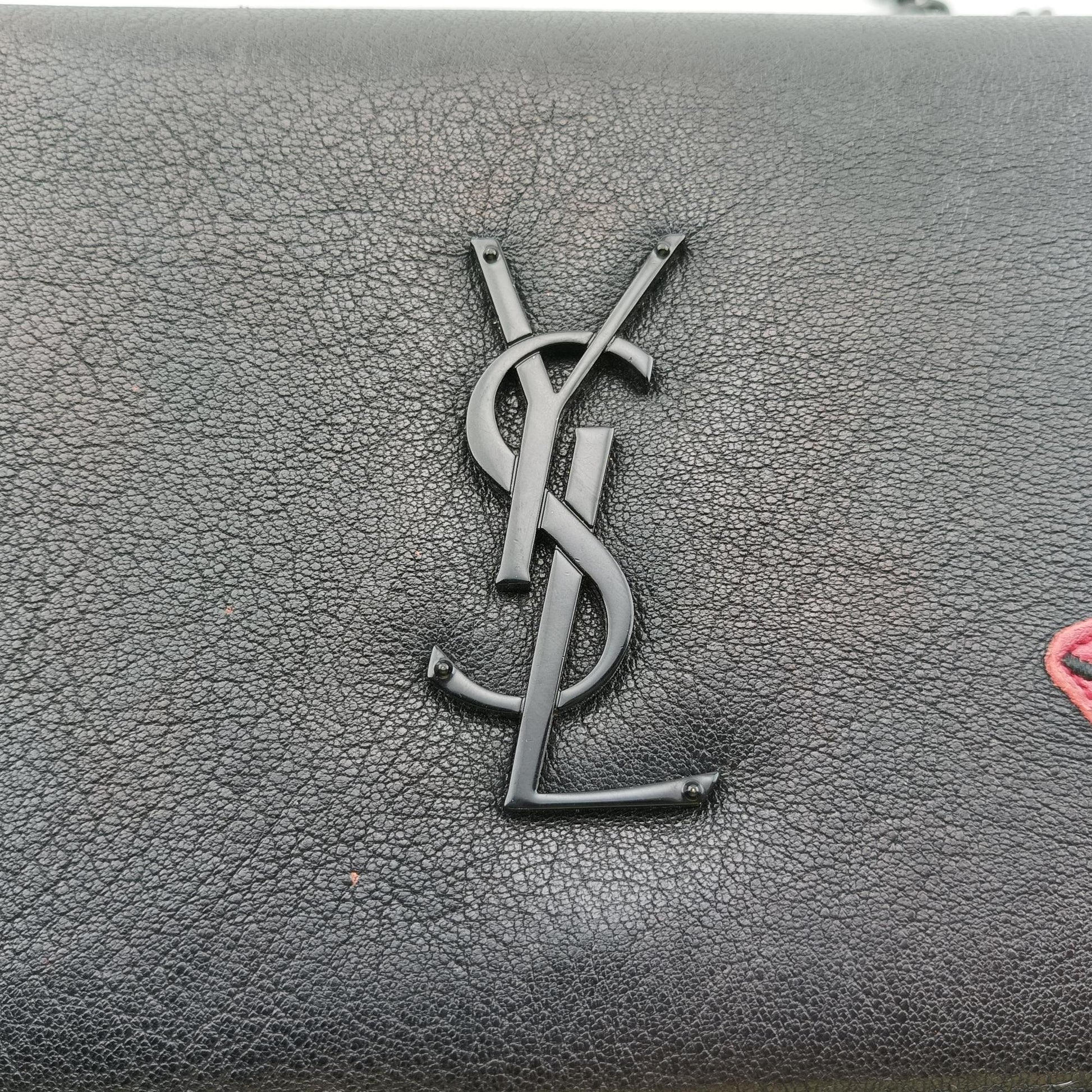 イヴサンローラン Yves saint Laurent ショルダーバッグ レディース ケイト ブラック レザー GNC442015.0817