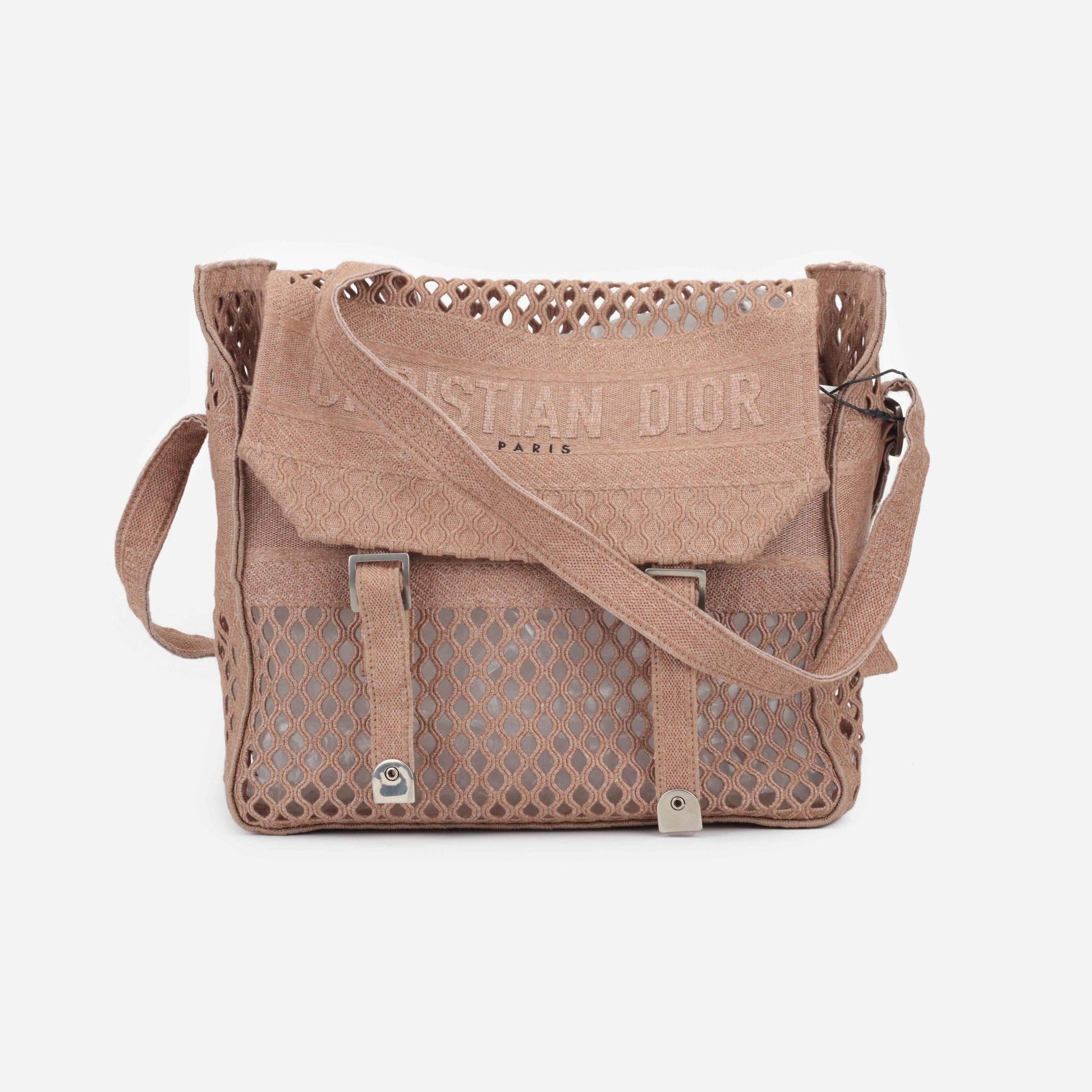 クリスチャンディオール Christian Dior ショルダーバッグ レディース ピンク キャンバス 50-MA-0290