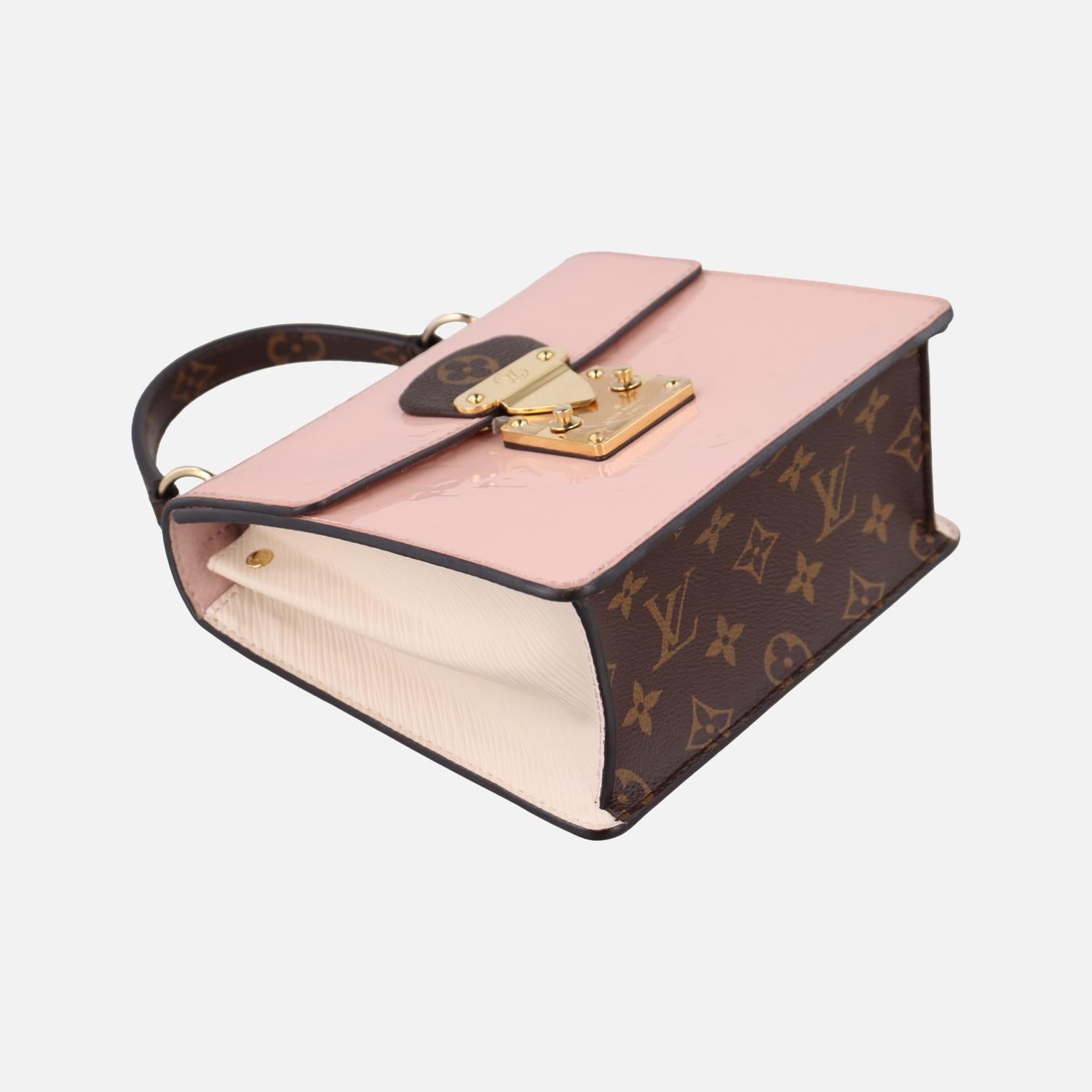 ルイヴィトン Louis Vuitton ショルダーバッグ レディース スプリング ストリート PM ブラウン ヴェルニ × エピ M90468 FK0280