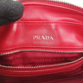 プラダ Prada ショルダーバッグ レディース ダイアグラム レッド レザー 31/O