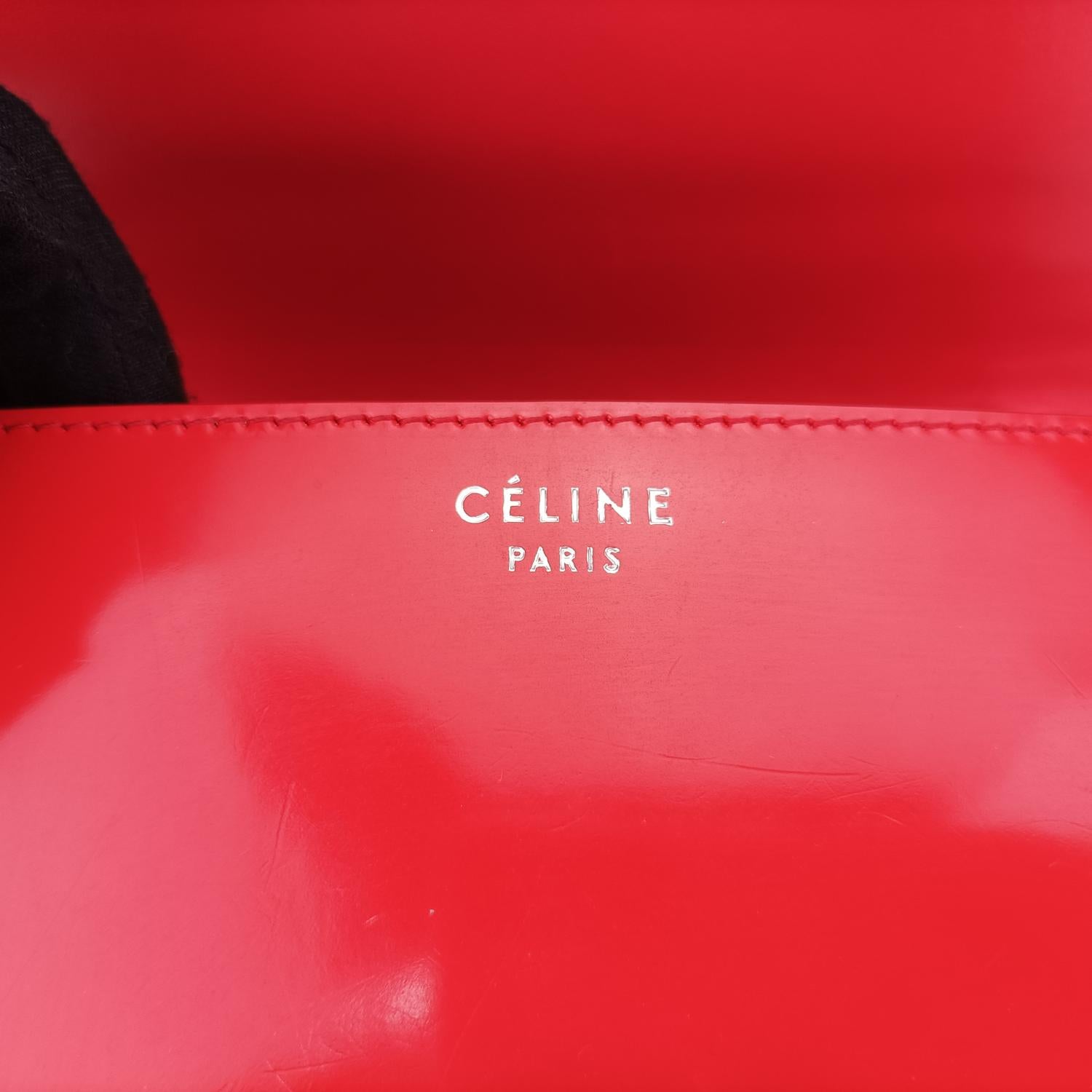 セリーヌ Celine ショルダーバッグ レディース クラシックボックス オレンジ レザー U-CE-0134