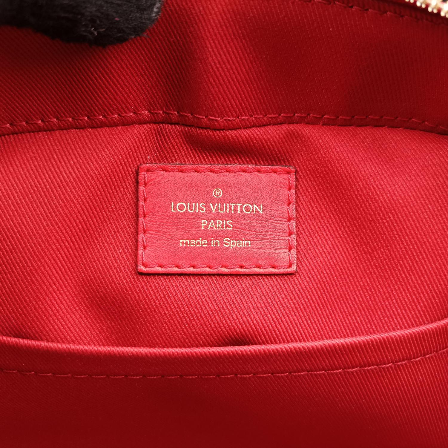 ルイヴィトン Louis Vuitton ショルダーバッグ レディース サントンジュ ブラウン モノグラムキャンバス×カーフレザー M43556 CA2128