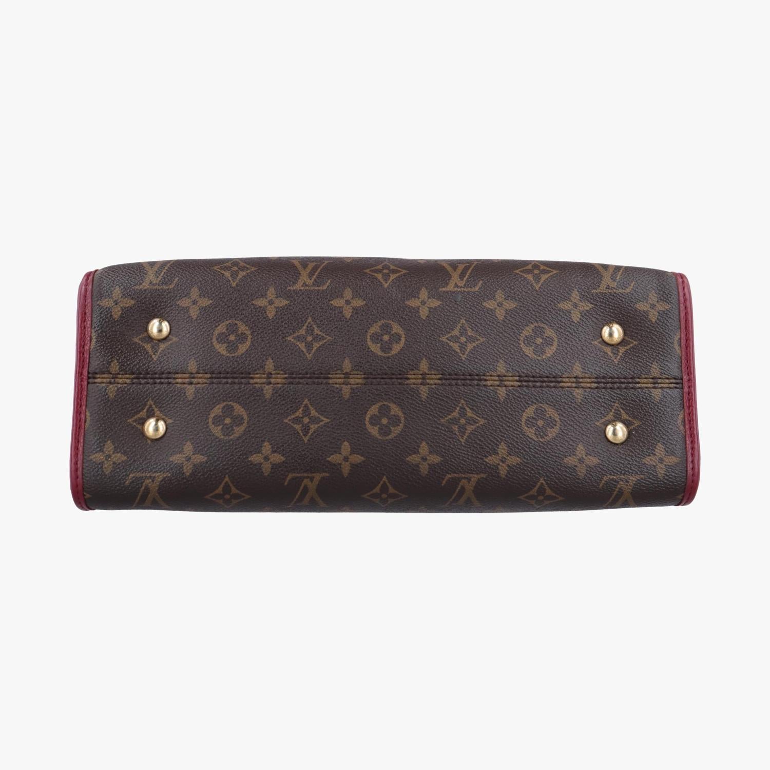 ルイヴィトン Louis Vuitton ショルダーバッグ レディース ポパンクールPM ブラウン モノグラムキャンバス×カーフレザー M43462 SP4117