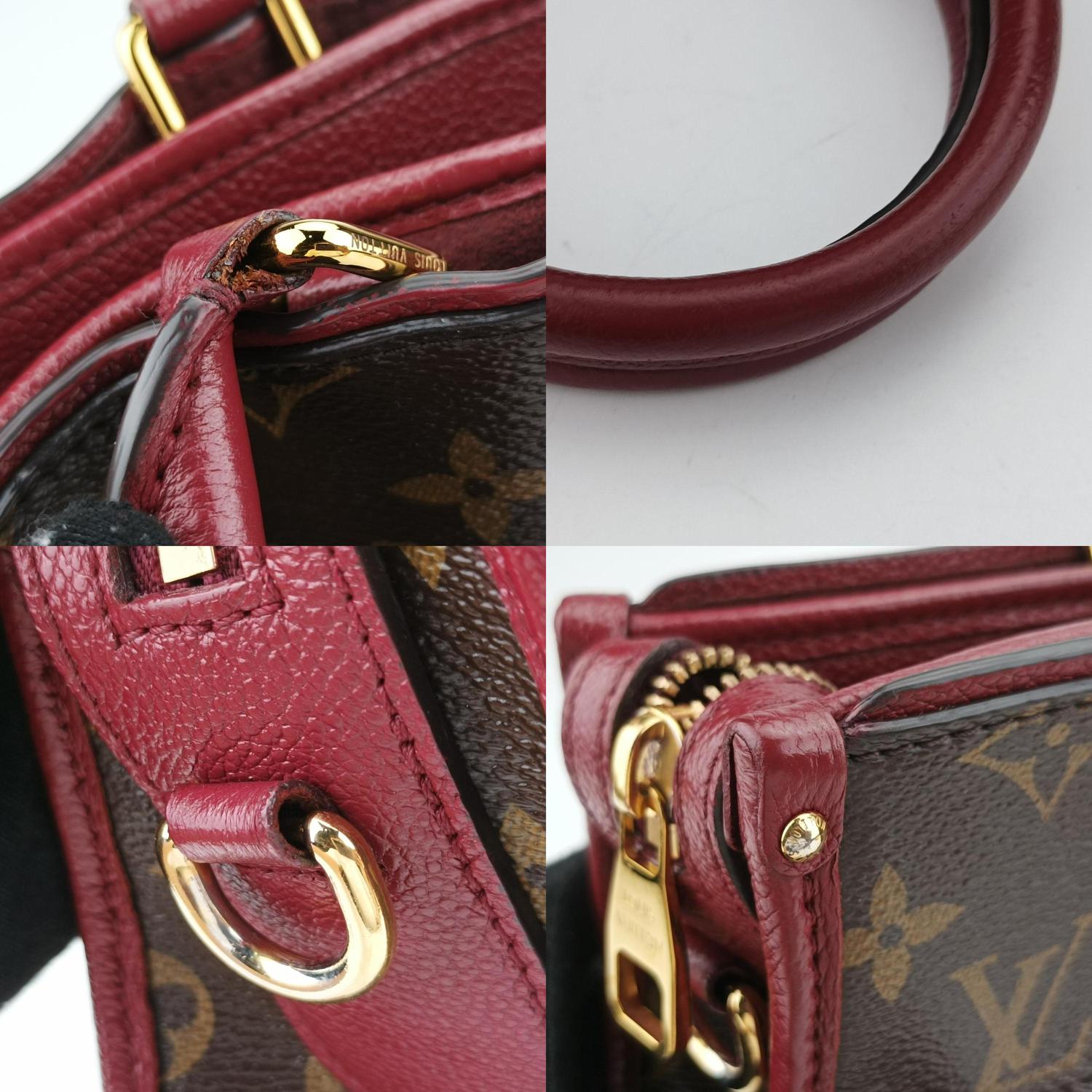 ルイヴィトン Louis Vuitton ショルダーバッグ レディース ポパンクールPM ブラウン モノグラムキャンバス×カーフレザー M43462 SP4117