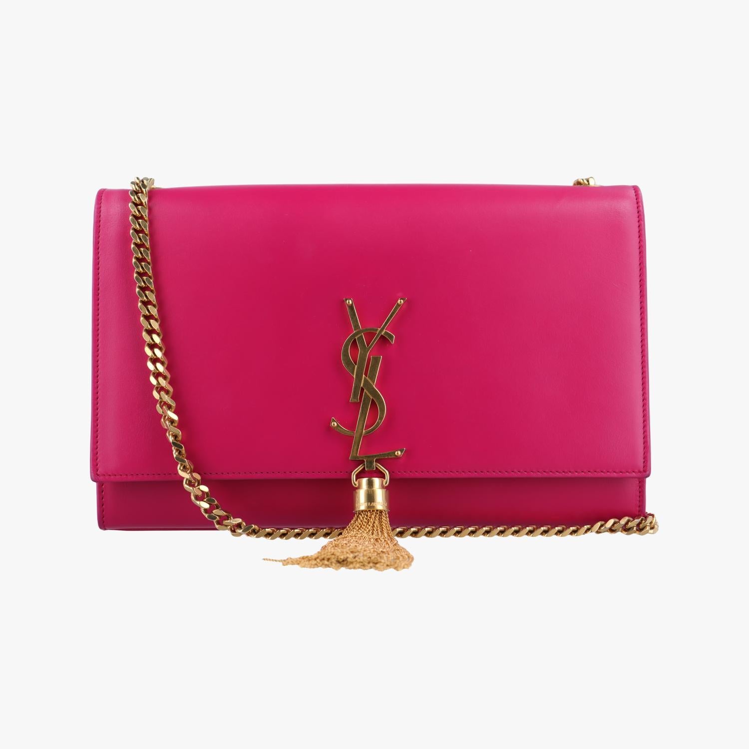 イヴサンローラン Yves saint Laurent ショルダーバッグ レディース ケイト ローズ レッド レザー CLD354119.1114