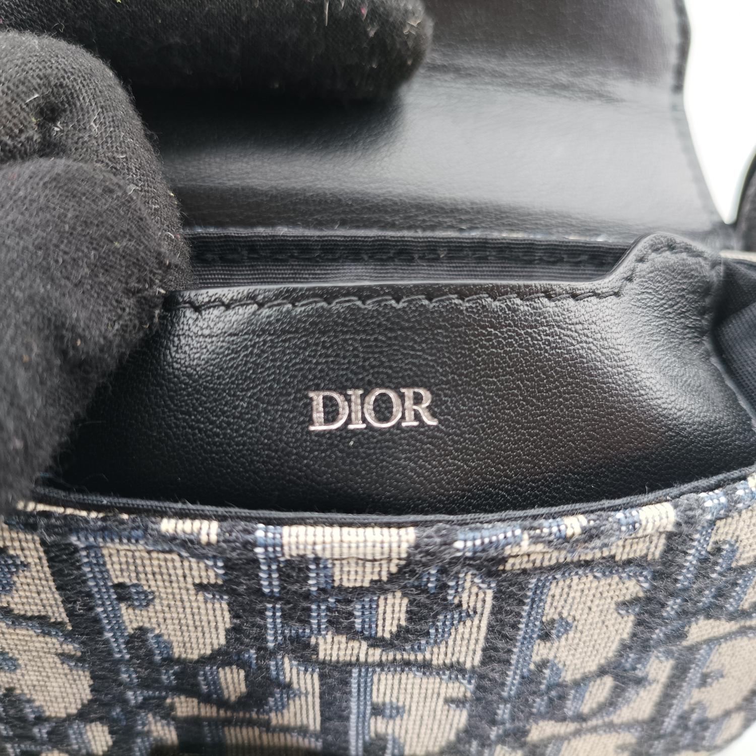 クリスチャンディオール Christian Dior ショルダーバッグ レディース ディオールロック ブラック ジャガード×カーフスキン 26-BO-0271