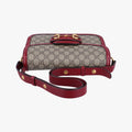 グッチ Gucci ショルダーバッグ レディース ホースビット 1955 グレー PVCコーティングキャンバス×レザー 602204 G030706132