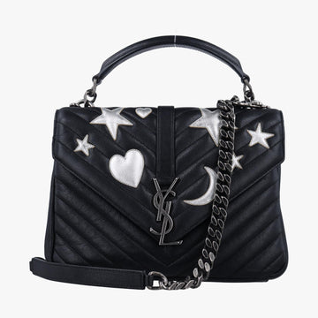 イヴサンローラン Yves saint Laurent ショルダーバッグ レディース カレッジ ブラック レザー GUE428056.0916