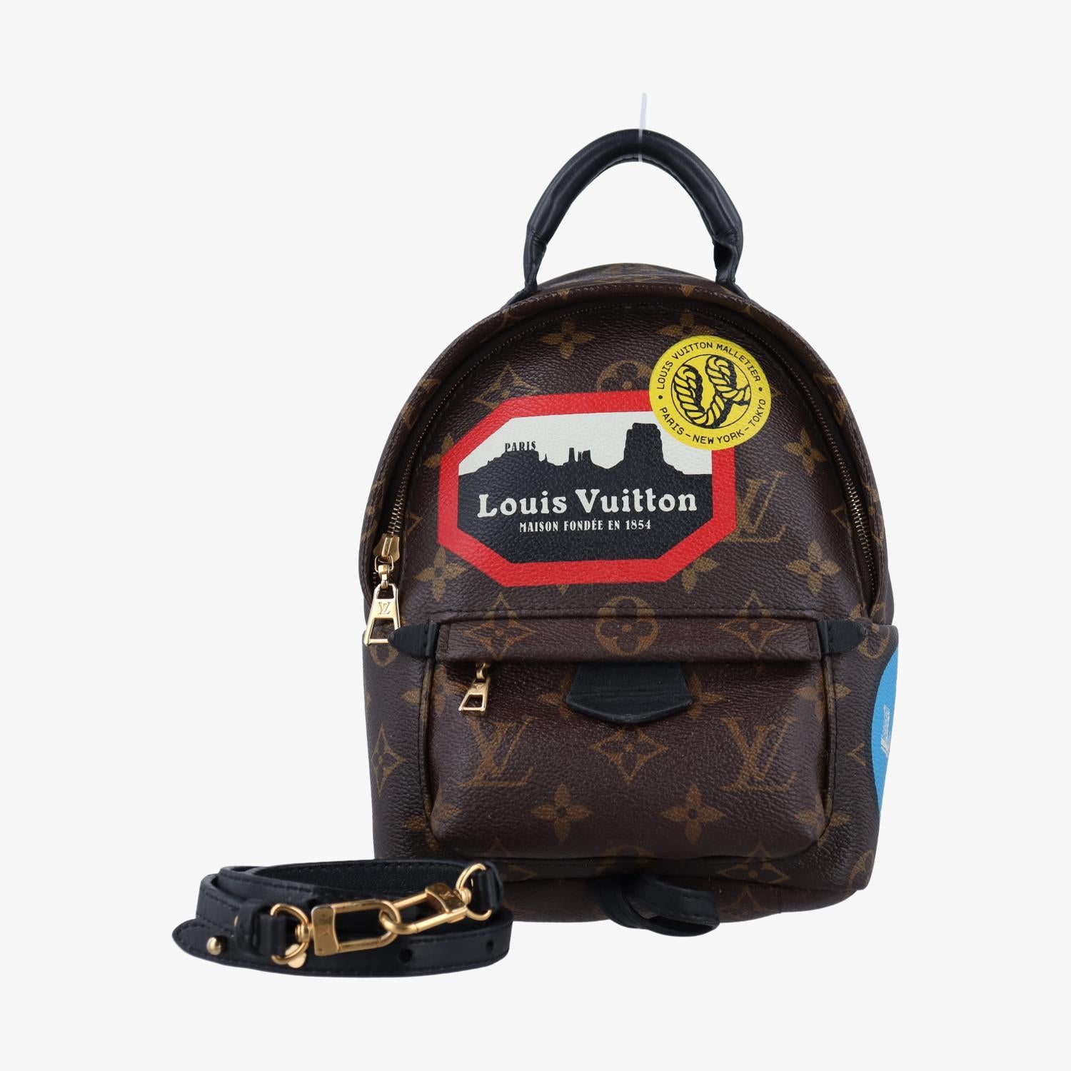 ルイヴィトン Louis Vuitton ショルダーバッグ レディース バームスプリングス ブラウン モノグラムコーティングキャンバス M42971 FL4196