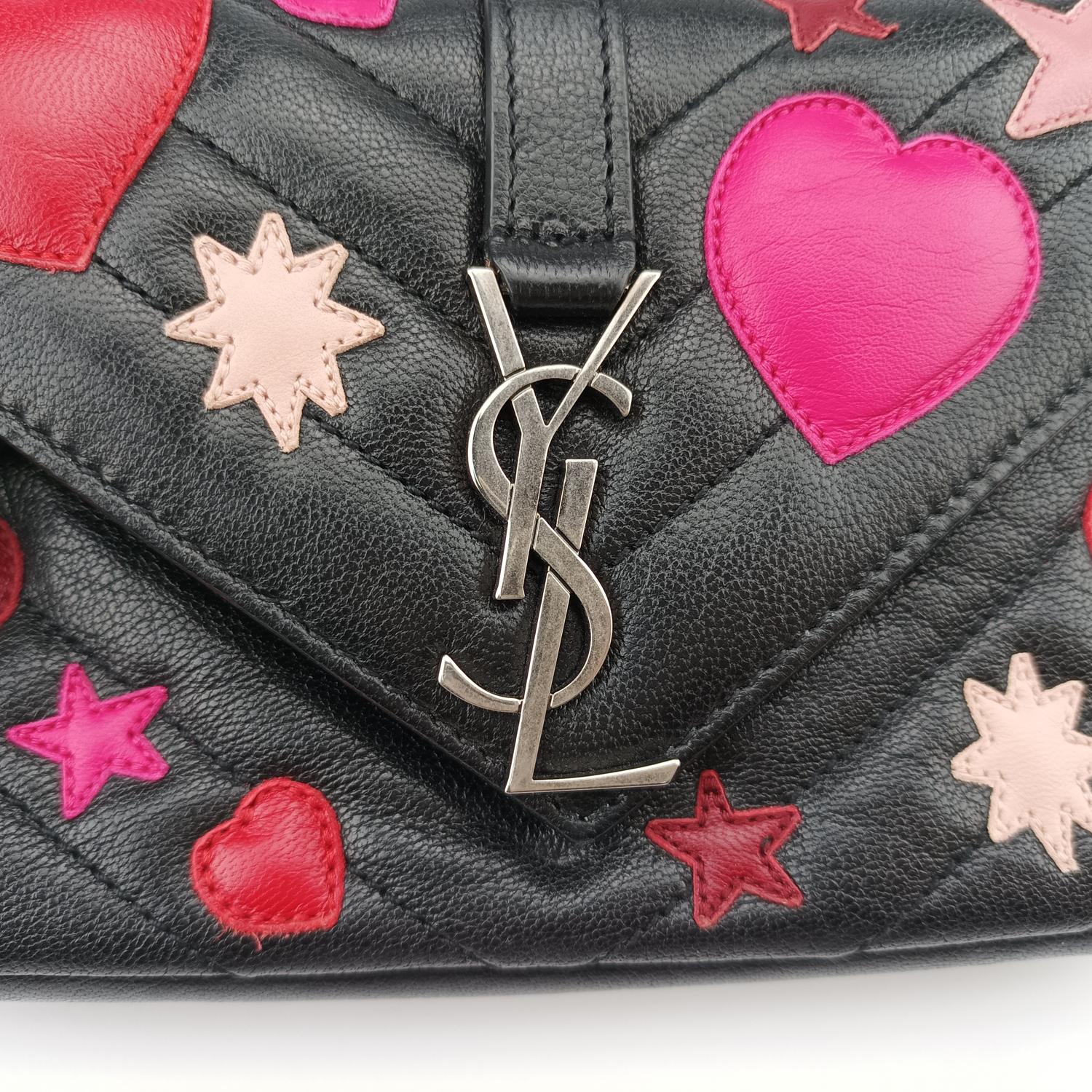 イヴサンローラン Yves saint Laurent ショルダーバッグ レディース カレッジ ブラック レザー BRS.447977.0916