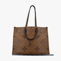 ルイヴィトン Louis Vuitton ショルダーバッグ レディース オンザゴーGM ブラウン モノグラム キャンバス M44576 NZ3129