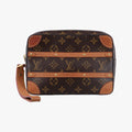 ルイヴィトン Louis Vuitton クラッチバッグ レディース ソフトトランク ブラウン PVCコーティングキャンバス M44779 TJ2169