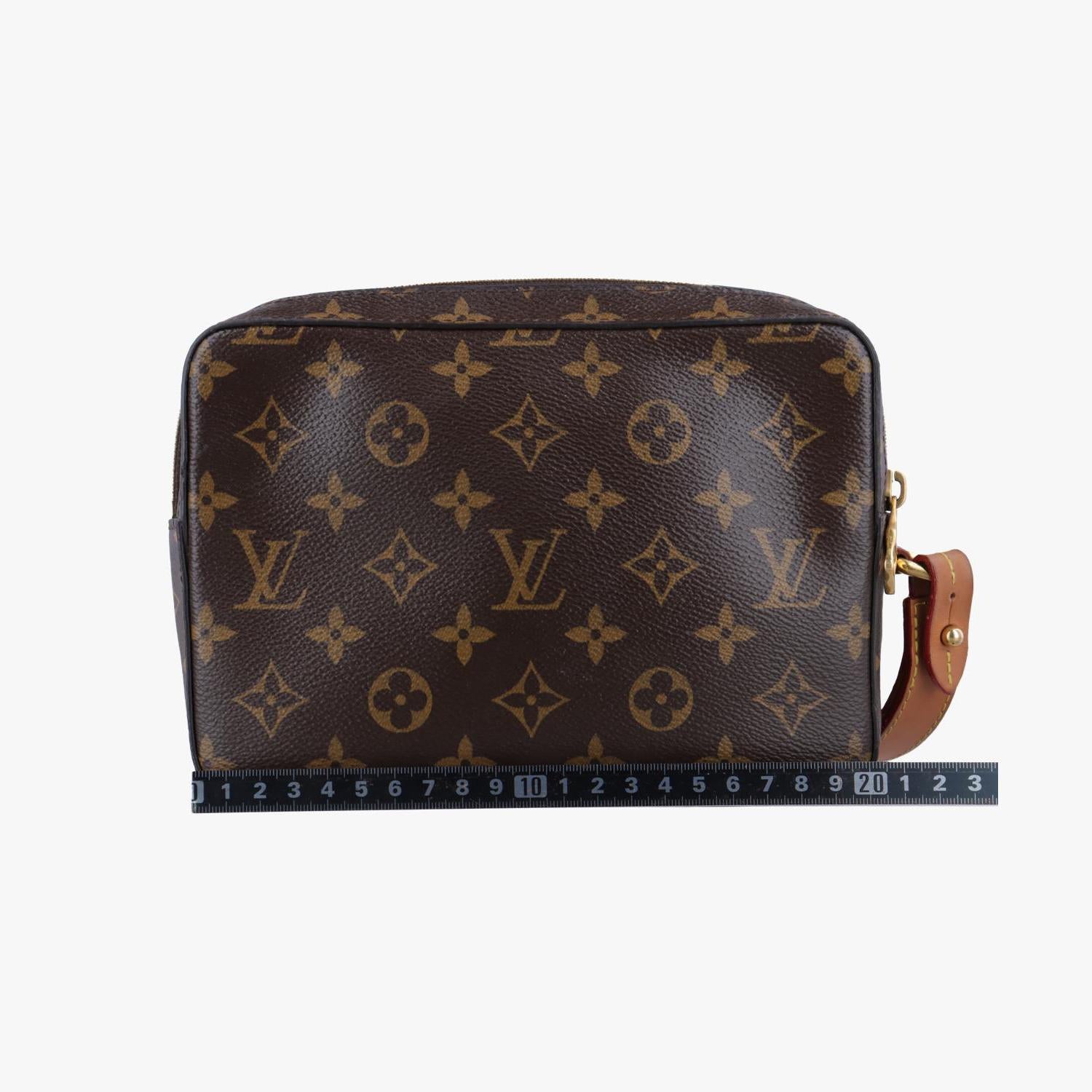 ルイヴィトン Louis Vuitton クラッチバッグ レディース ソフトトランク ブラウン PVCコーティングキャンバス M44779 TJ2169