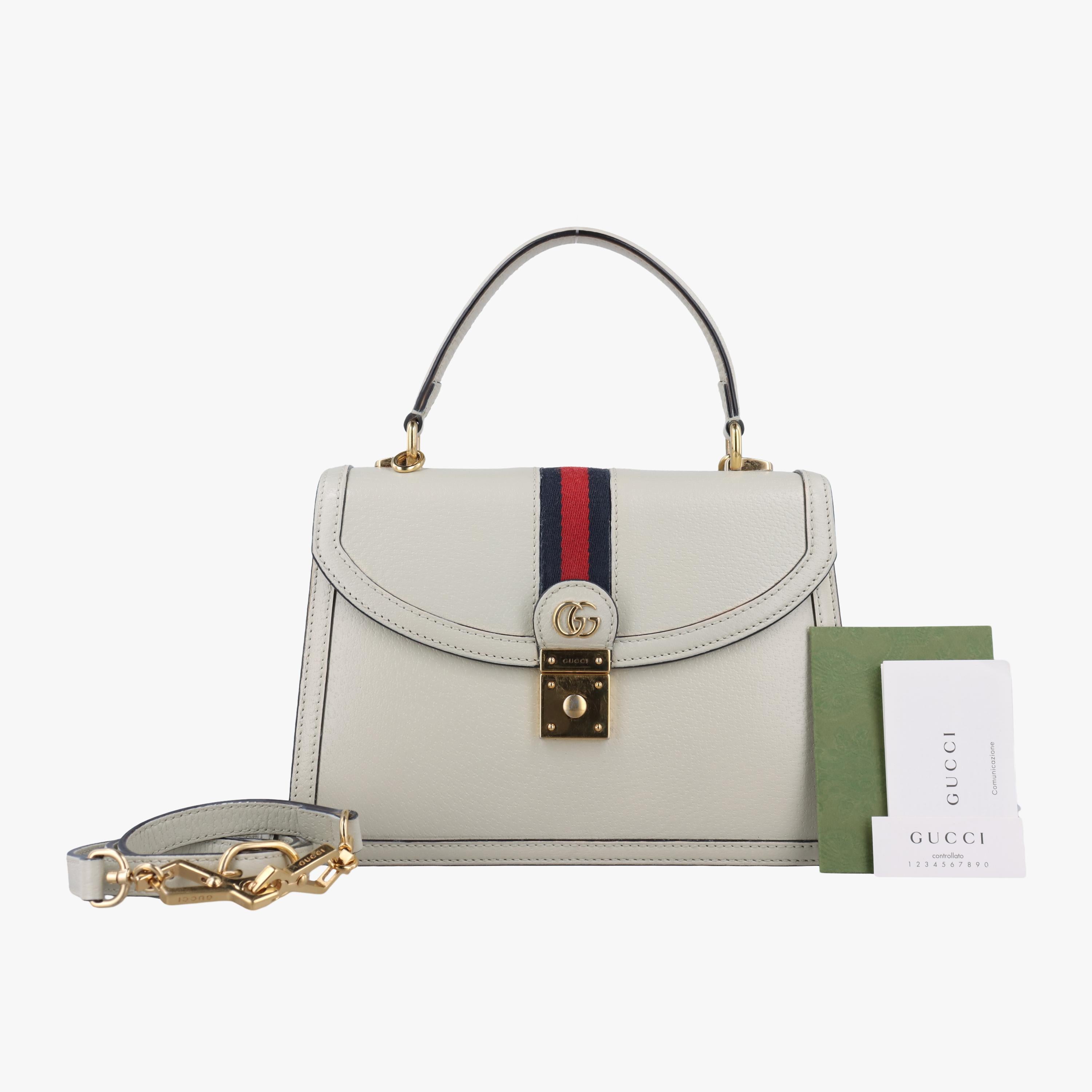 グッチ Gucci ショルダーバッグ レディース オフィディア ホワイト レザー 651055 A034398291