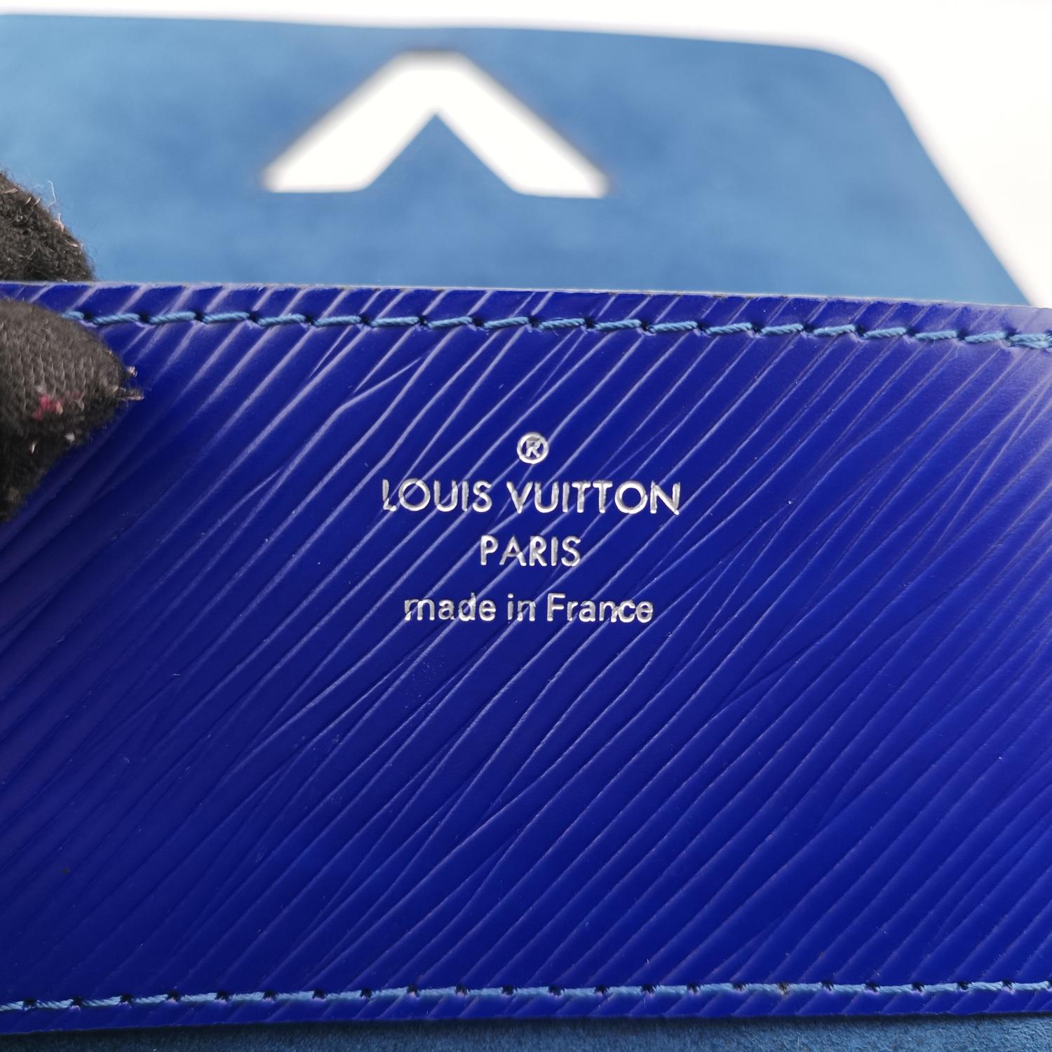 ルイヴィトン Louis Vuitton ショルダーバッグ レディース ポルトフォイユ　ツイスト ブルー スパンコール×エピ M62215 FL5116