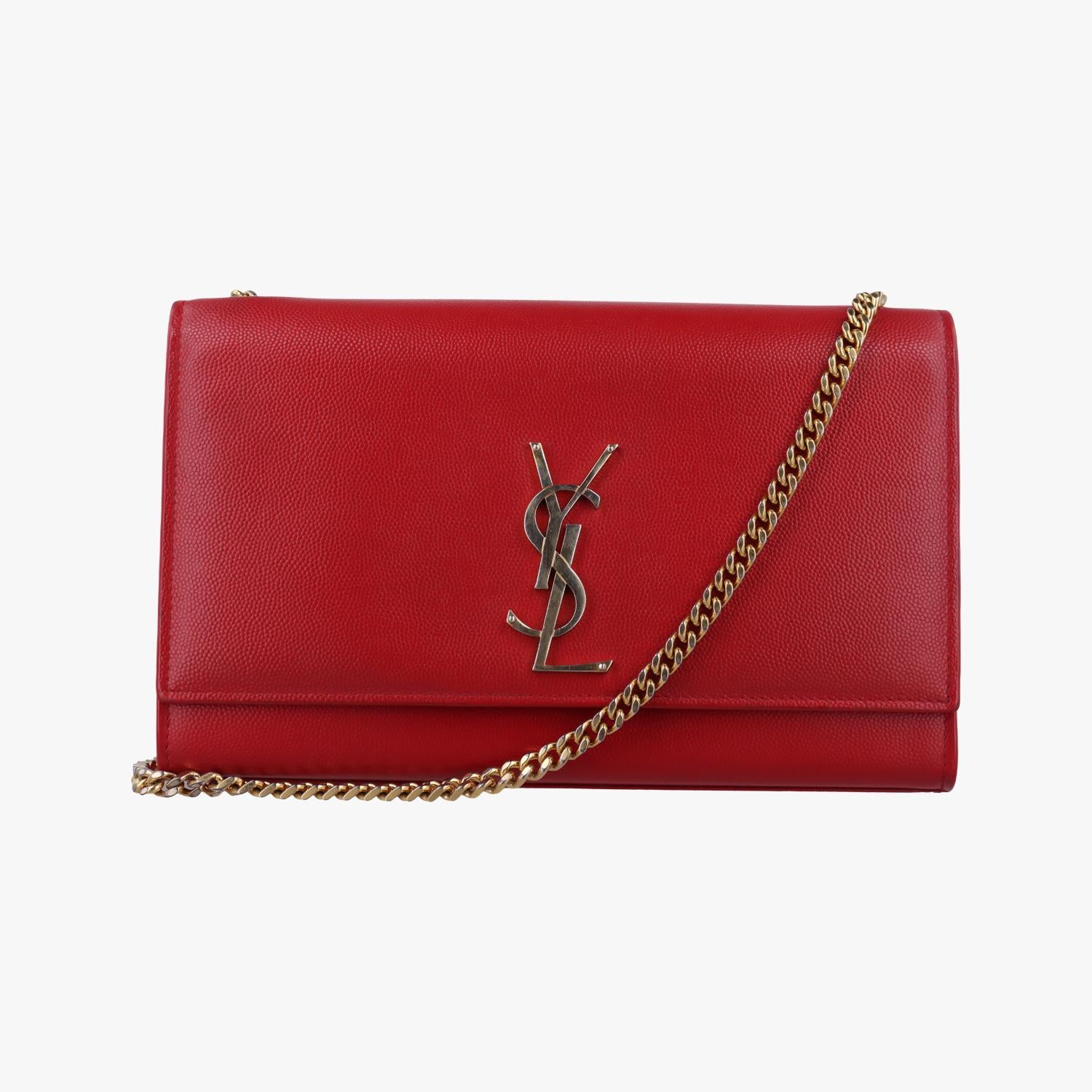 イヴサンローラン Yves saint Laurent ショルダーバッグ レディース ケイト レッド レザー VNZ364021.0615