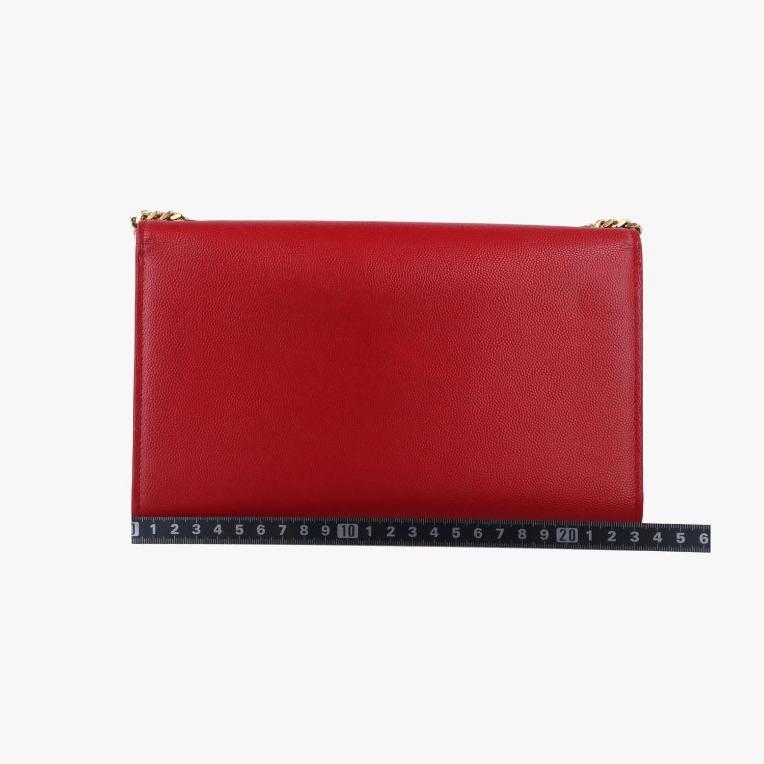 イヴサンローラン Yves saint Laurent ショルダーバッグ レディース ケイト レッド レザー VNZ364021.0615