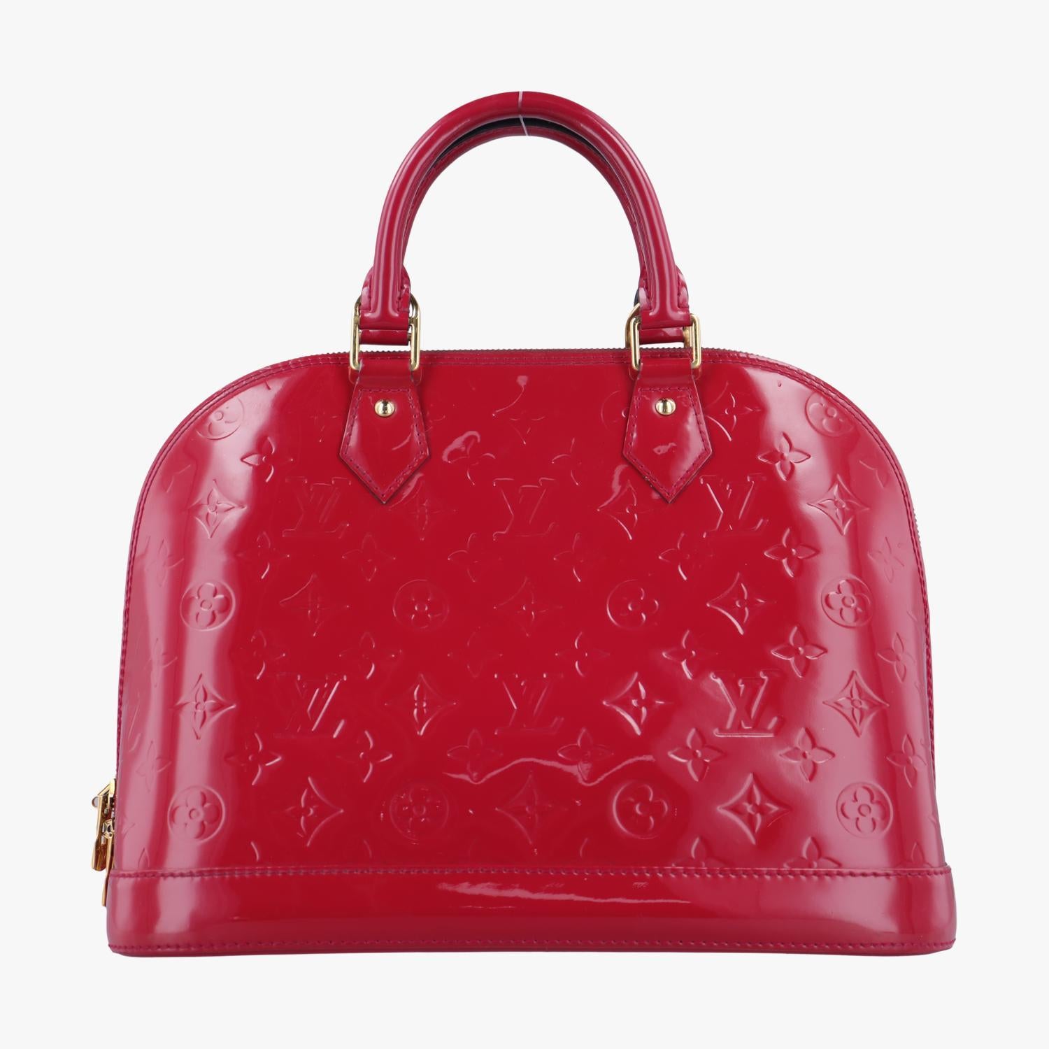 ルイヴィトン Louis Vuitton ハンドバッグ レディース アルマPM レッド ヴェルニ M90096 FL3113