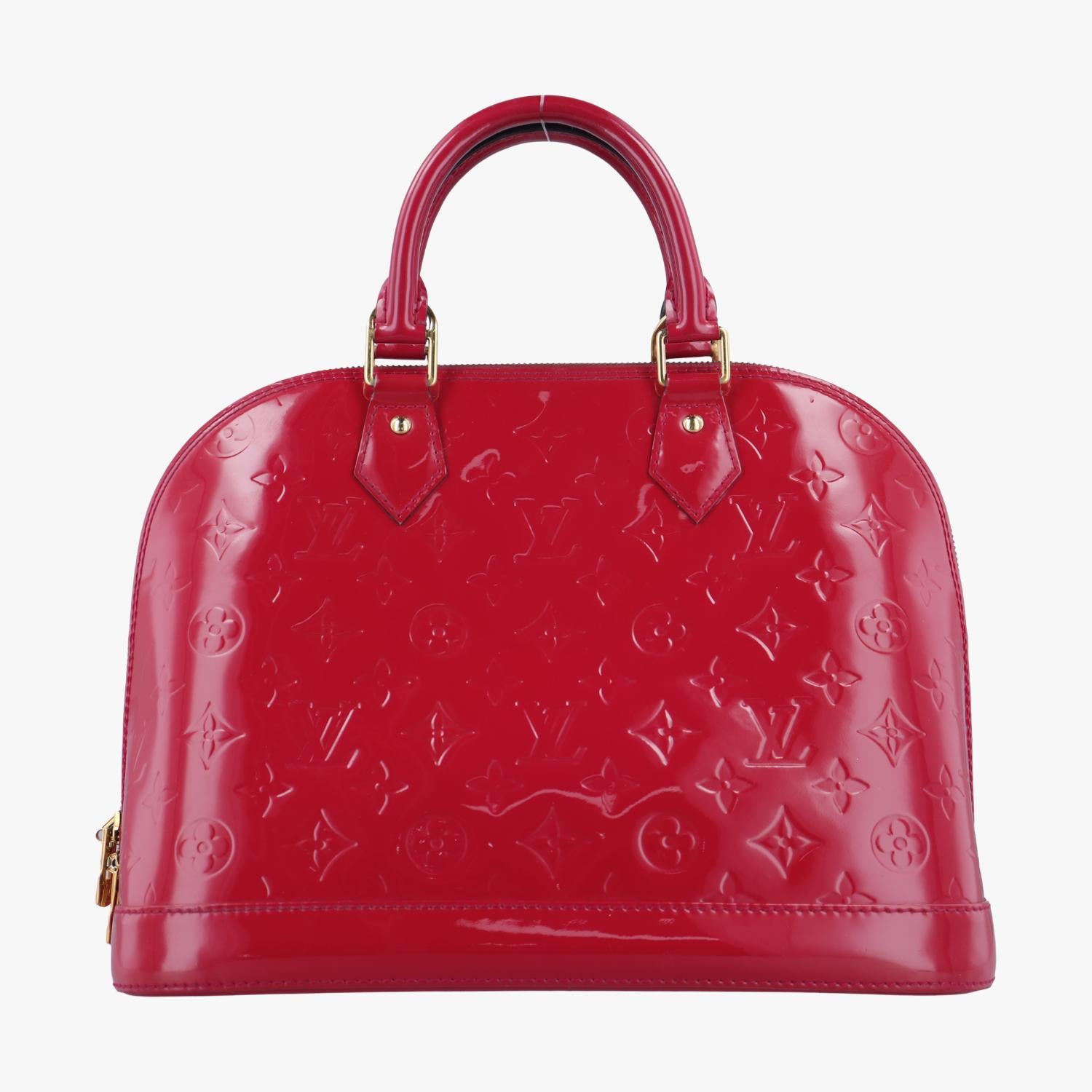 ルイヴィトン Louis Vuitton ハンドバッグ レディース アルマPM レッド ヴェルニ M90096 FL3113