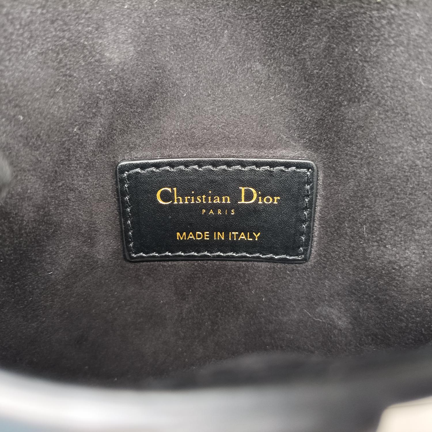 クリスチャンディオール Christian Dior ボディバッグ/ウェストバッグ レディース サドル ブラック レザー 50-MA-0159