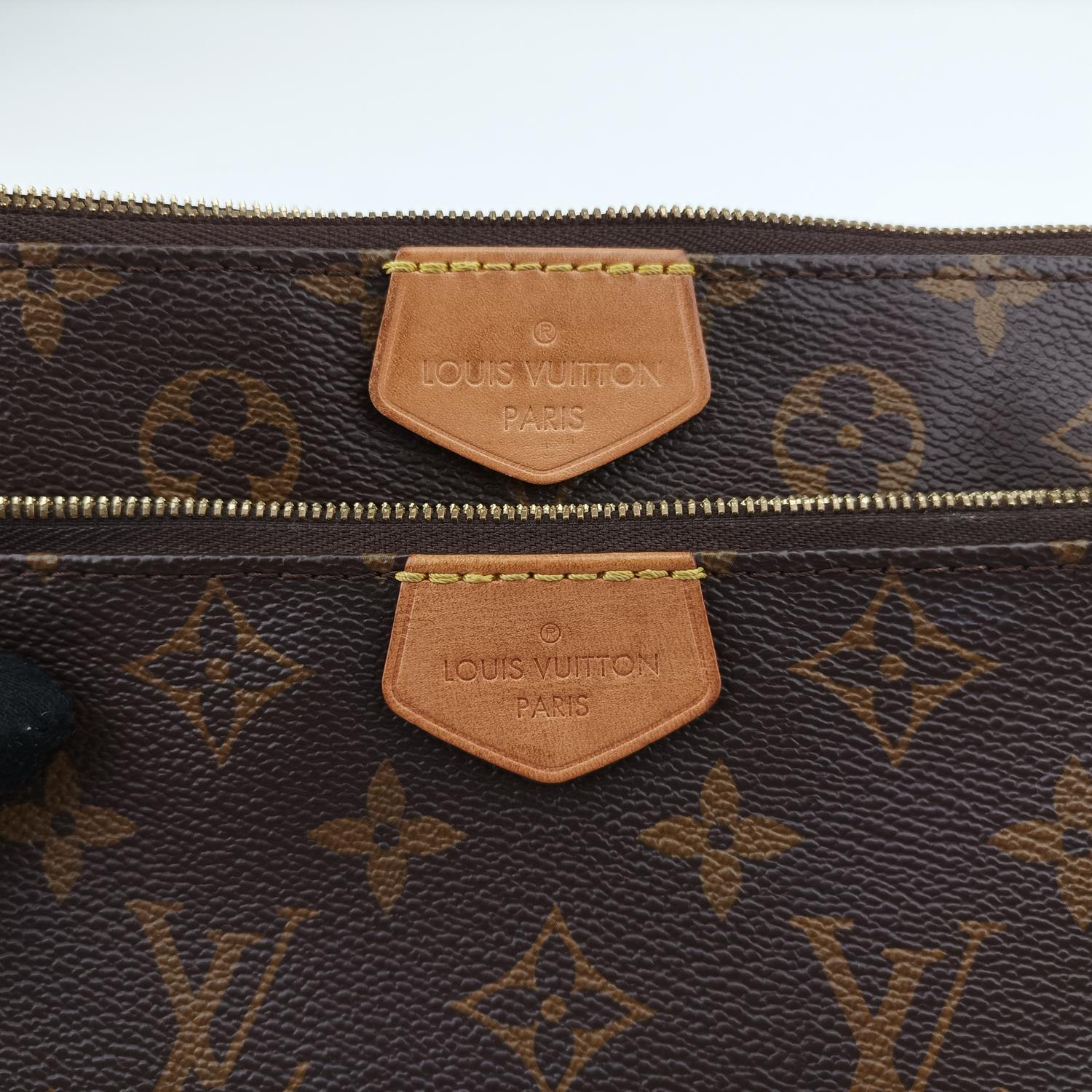 ルイヴィトン Louis Vuitton ショルダーバッグ レディース ミュルティ·ポシェット·アクセソワール ブラウン モノグラム キャンバス M44813 CA4260