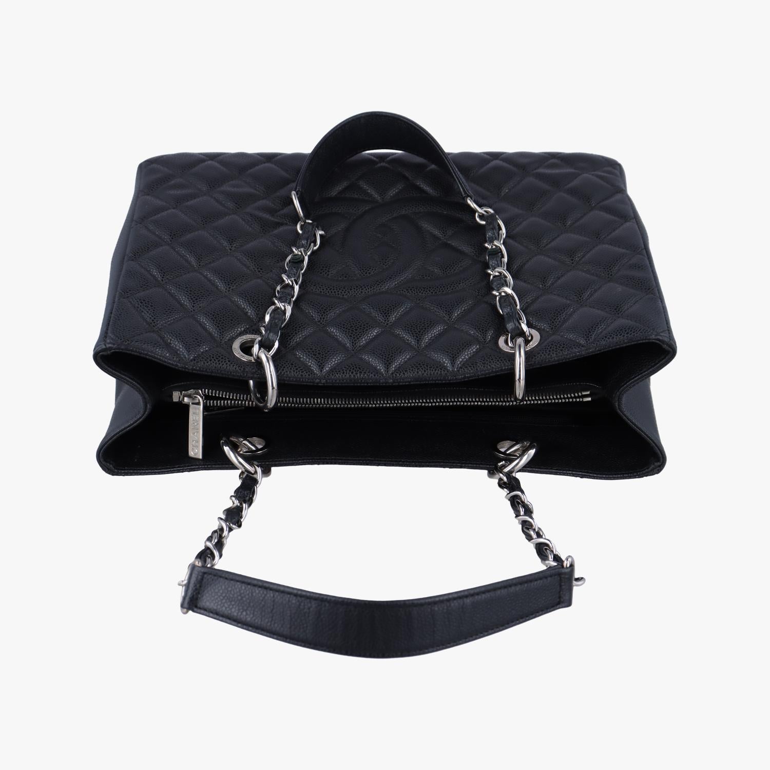 シャネル Chanel ショルダーバッグ レディース マトラッセ ココマーク GST ブラック キャビアスキン A50995 18446043