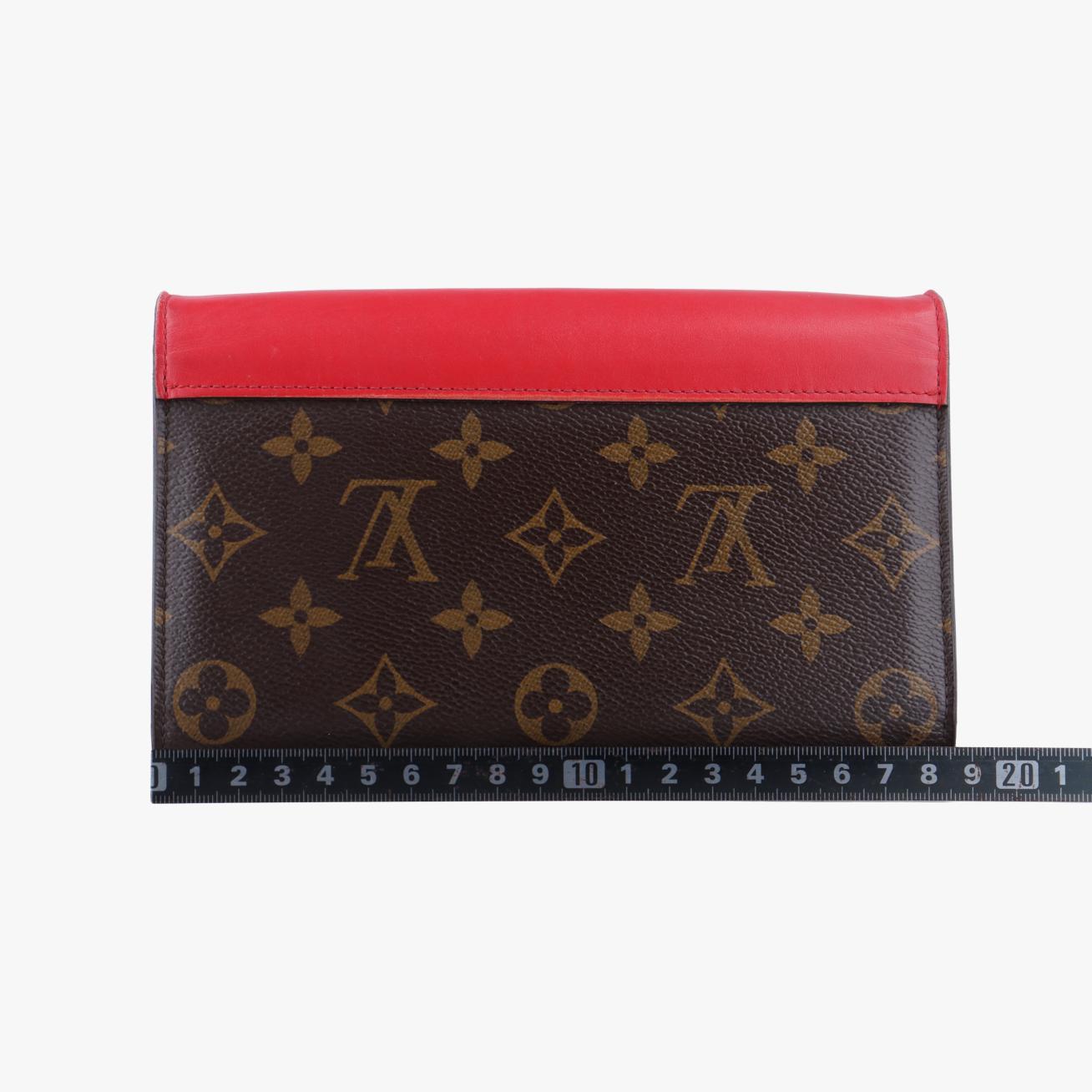 ルイヴィトン Louis Vuitton ショルダーバッグ レディース ポルトフォイユサラ トライバルマスク ブラウン モノグラムキャンバス×カーフレザー M60791 SP4134