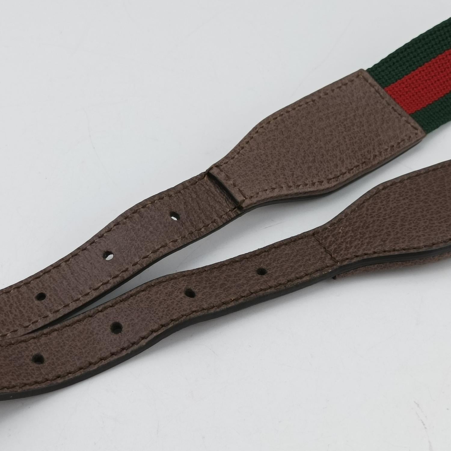 グッチ Gucci ショルダーバッグ レディース シェリーライン キャットヘッド グレー PVCコーティングキャンバス 473875 I028322754