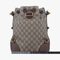 グッチ Gucci ショルダーバッグ レディース シェリーライン キャットヘッド グレー PVCコーティングキャンバス 473875 I028322754