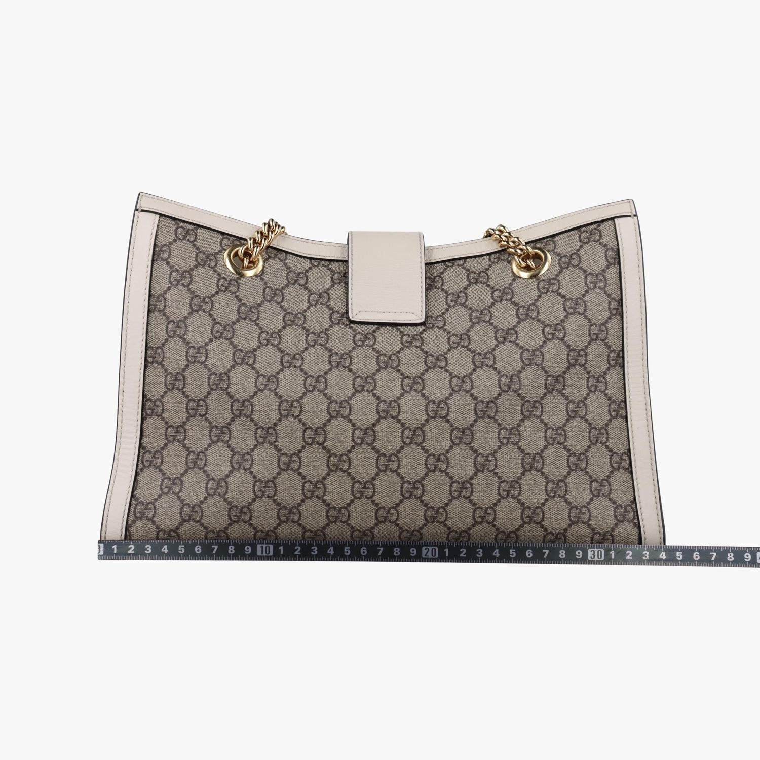 グッチ Gucci ショルダーバッグ レディース パドロック グレー PVCコーティングキャンバス ×レザー 479197 D028422666