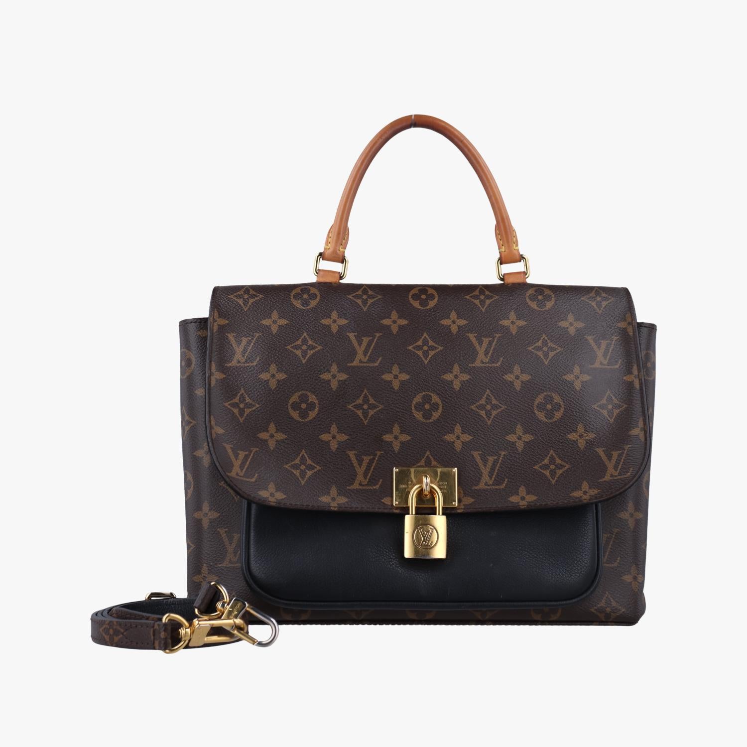 ルイヴィトン Louis Vuitton ショルダーバッグ レディース マリニャン ブラウン モノグラムキャンバス×カーフレザー M44259 AR3188