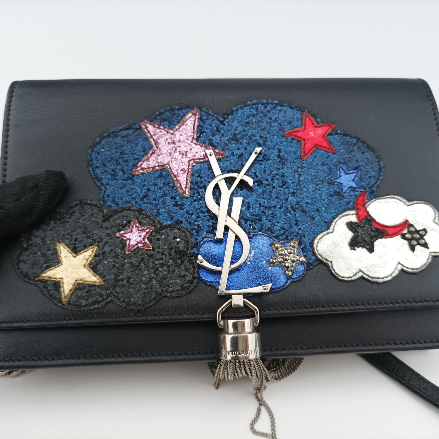 イヴサンローラン Yves saint Laurent ショルダーバッグ レディース ケイト ブラック レザー INN455263.1016