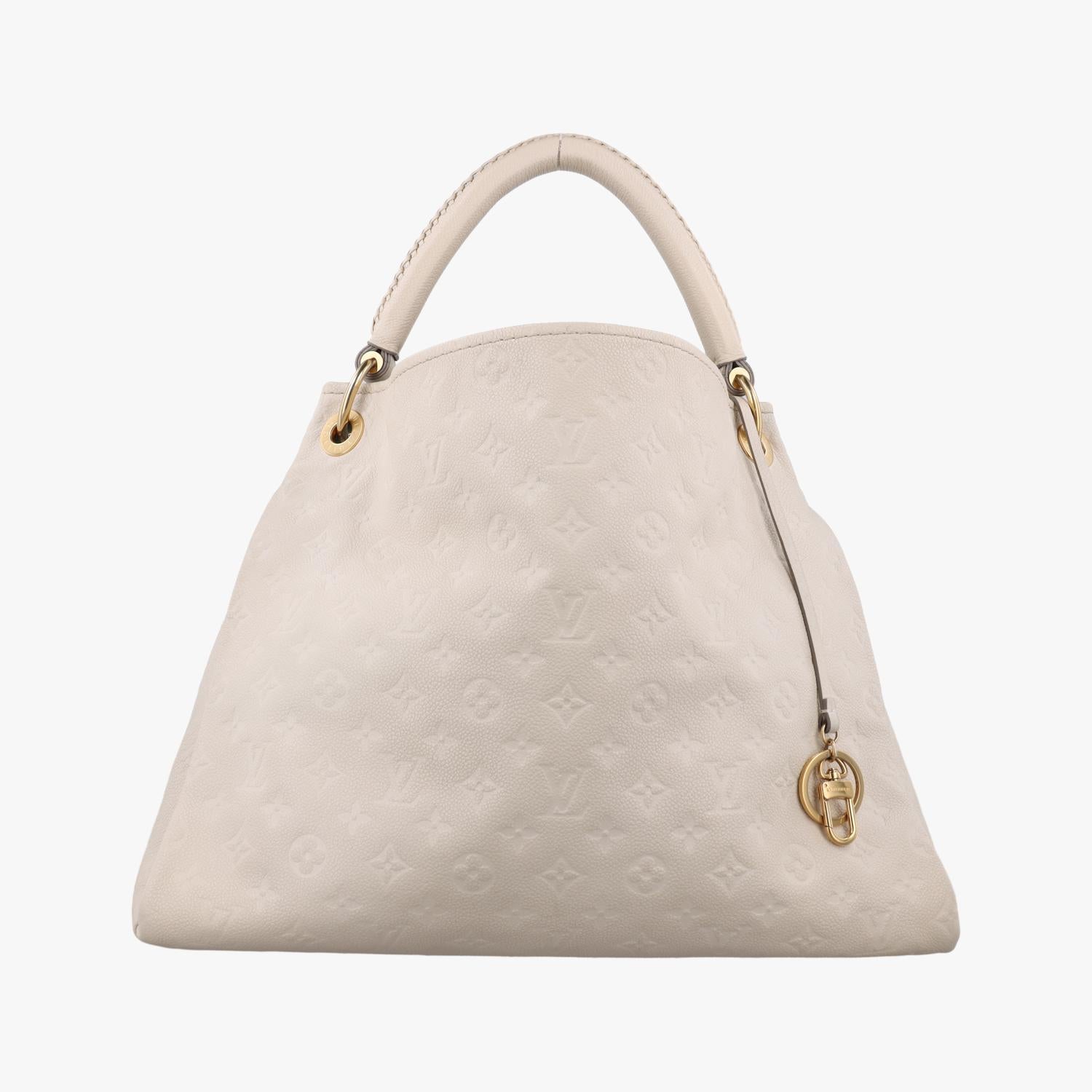 ルイヴィトン Louis Vuitton ハンドバッグ レディース アーツィーMM ホワイト モノグラム アンプラント M93449 CA0172