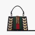 グッチ Gucci ショルダーバッグ レディース シルヴィ ブラック レザー 470270 B022670939