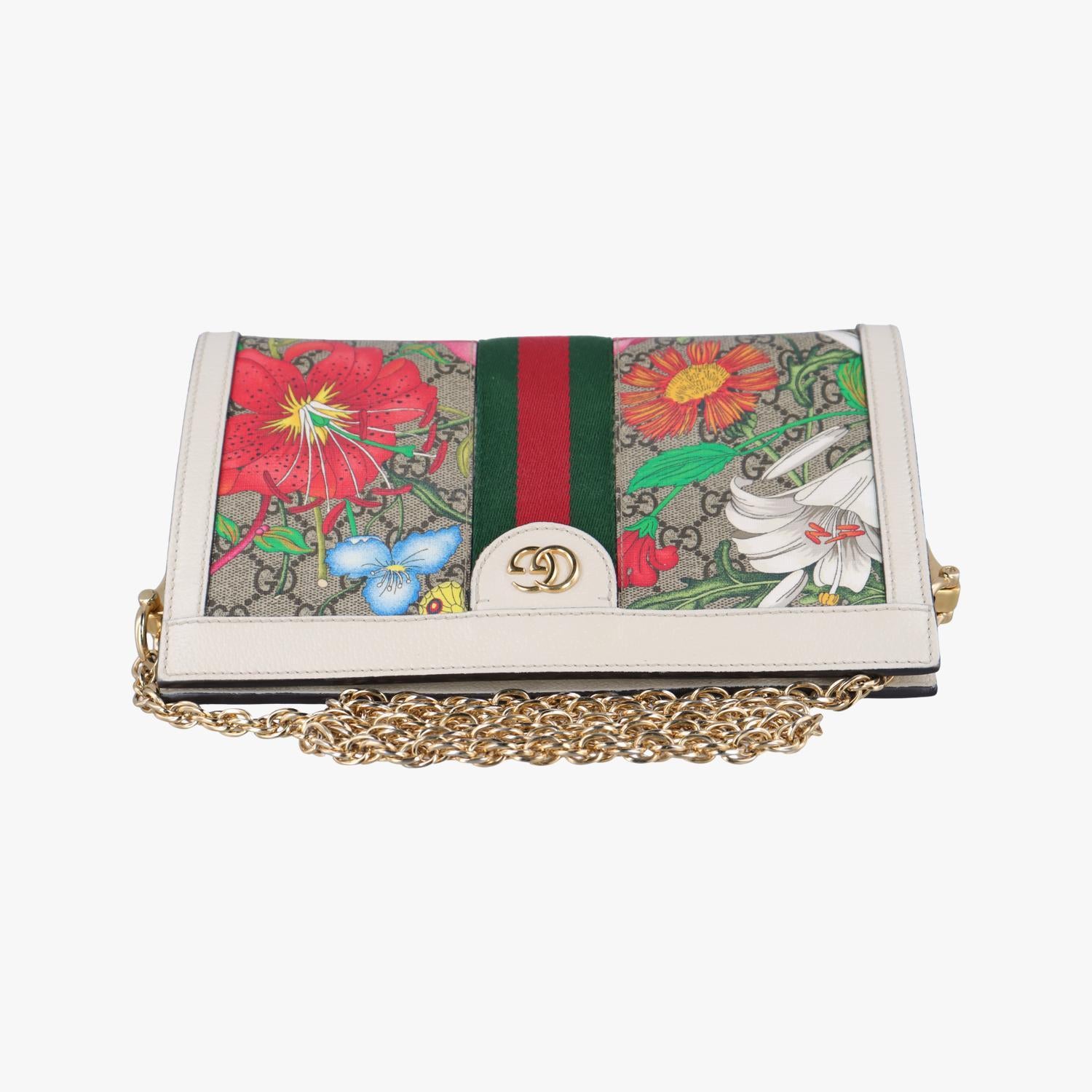 グッチ Gucci ショルダーバッグ レディース オフィディア グレー PVCコーティングキャンバス ×レザー 503877 A031580326