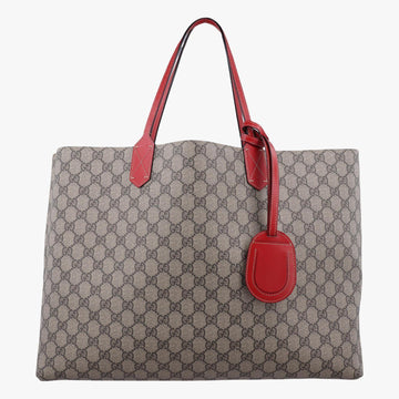 グッチ Gucci ショルダーバッグ レディース GGスプリーム グレー PVCコーティングキャンバス 363571