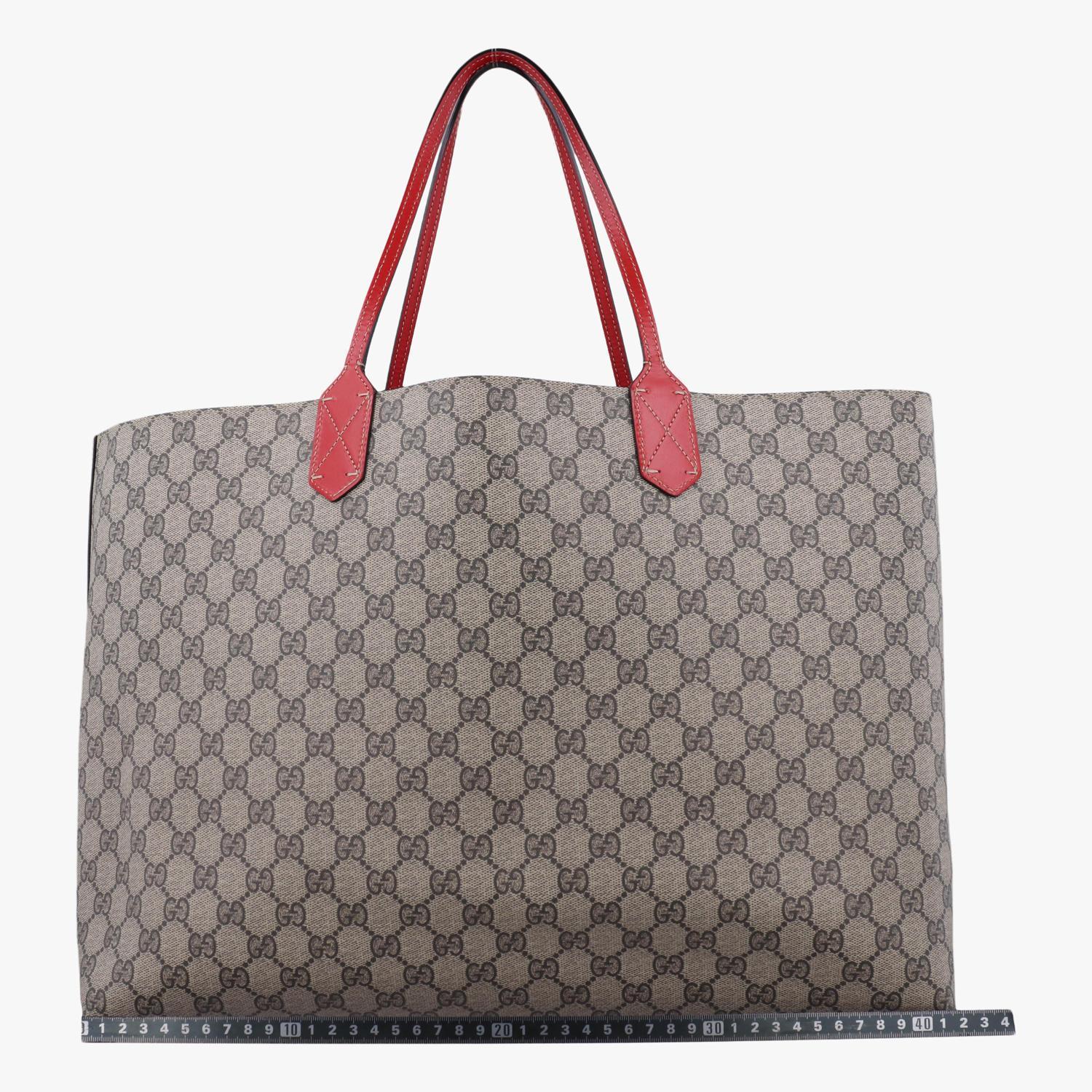 グッチ Gucci ショルダーバッグ レディース GGスプリーム グレー PVCコーティングキャンバス 363571