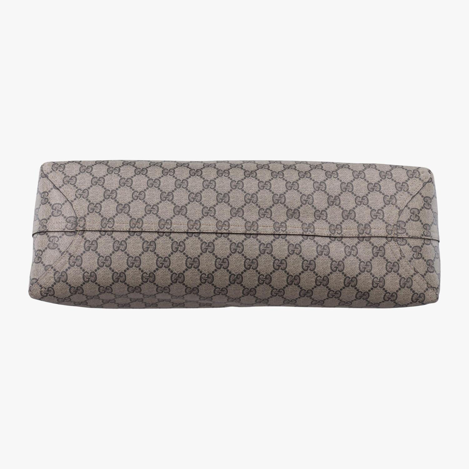 グッチ Gucci ショルダーバッグ レディース GGスプリーム グレー PVCコーティングキャンバス 363571