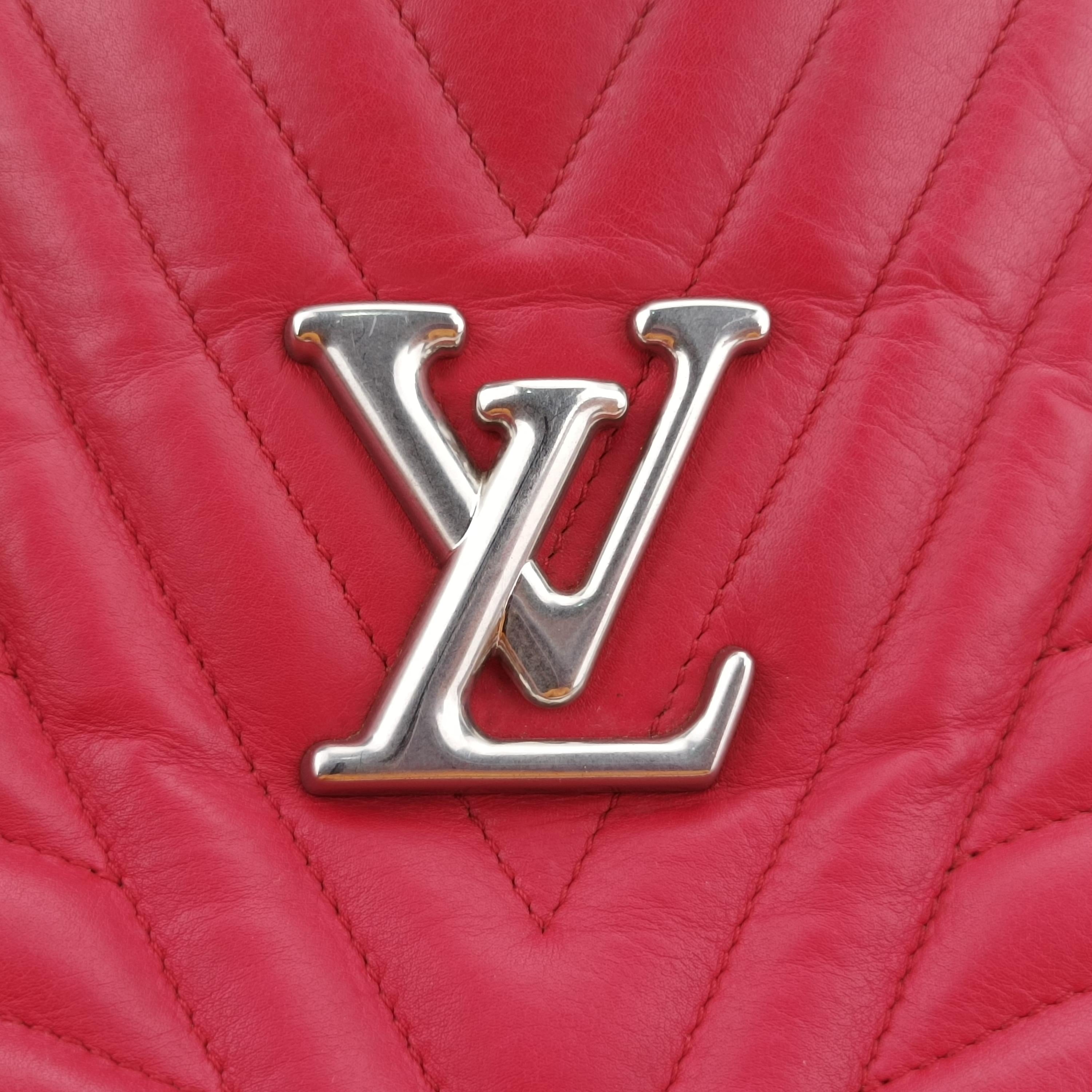 ルイヴィトン Louis Vuitton ショルダーバッグ レディース ニューウェーブ レッド レザー M51497 TJ3148